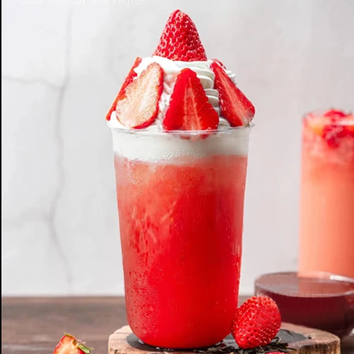 20oz 600ml Wholesale PET/PLA 90mm disposable Plastic Customization logo U shape cup for ice cream Cups 20oz