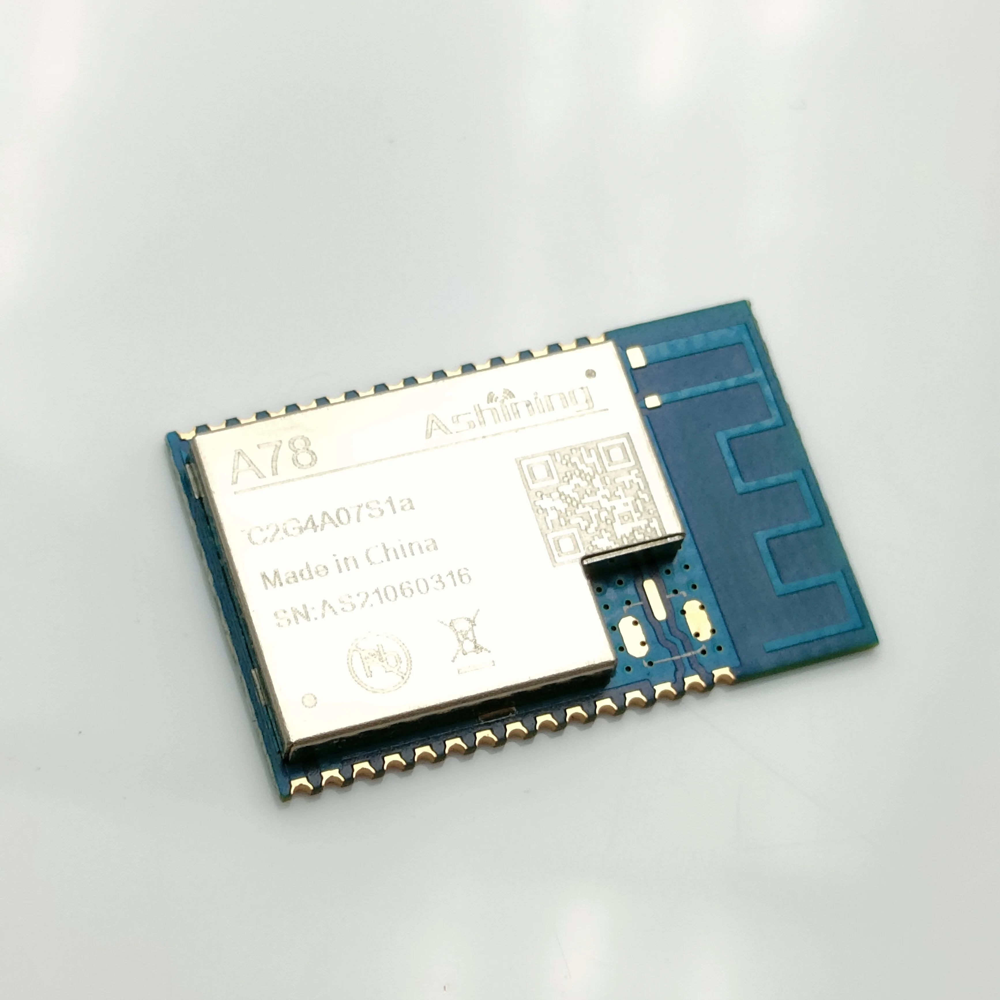 A78-c2g4a07s1a  2.4Ghz  BLE  Mesh small SMD Wireless blue tooth  5.0 Module with  Pcb  Ipex  Zigbee