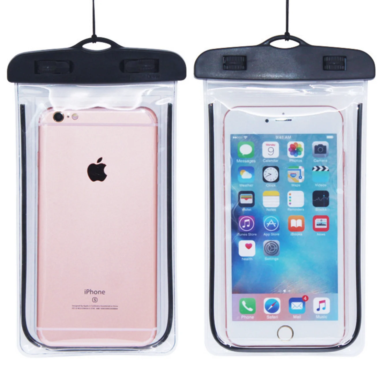 Universal Waterproof PVC Mobile Phone Cases Clear Pouch Waterproof Bag,WaterProof Cell Phone Bag with custom  logo for free