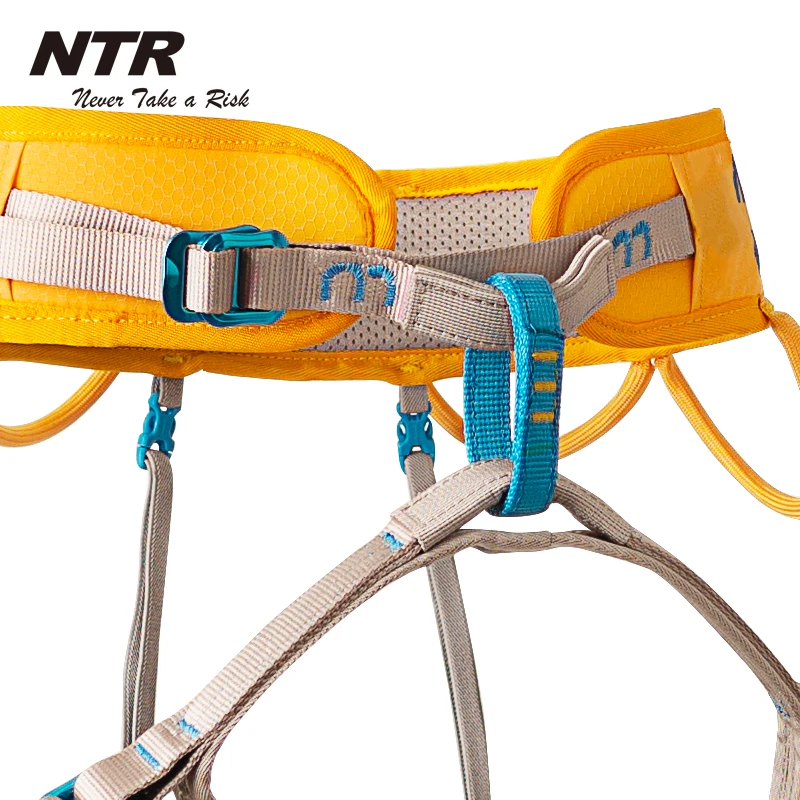 
Light outdoor rock mountain climbing harness 