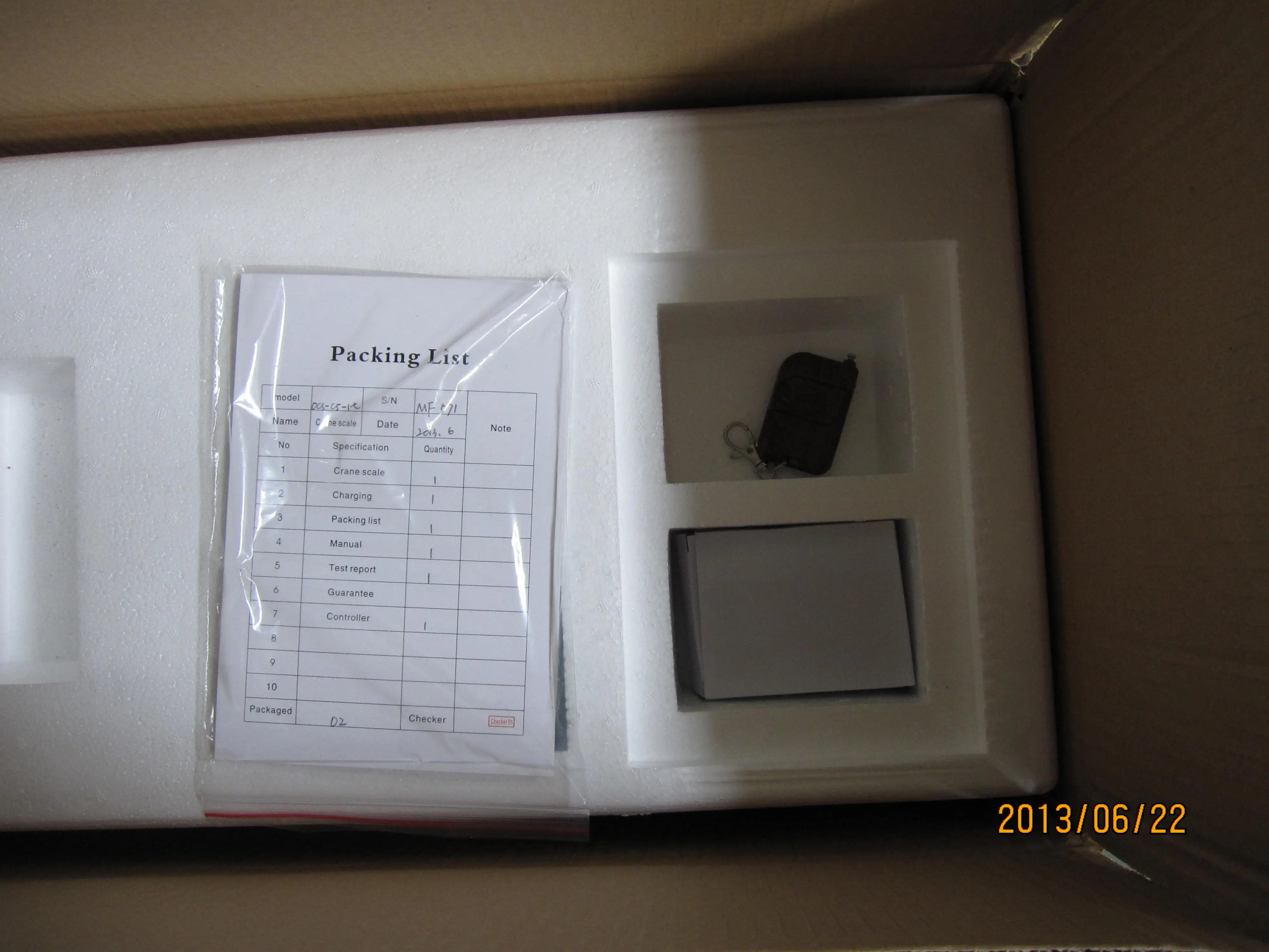 Hot Selling Portable Hanging Electric Crane Scale