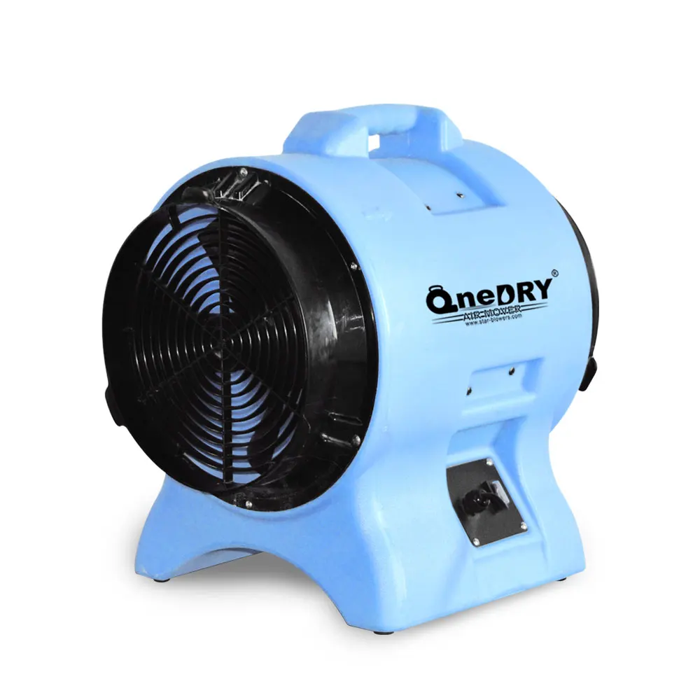 8inch 200mm low amps and cost CE SAA ETL axial radio industrial power plastic blower fan with ducting hoses for industry working