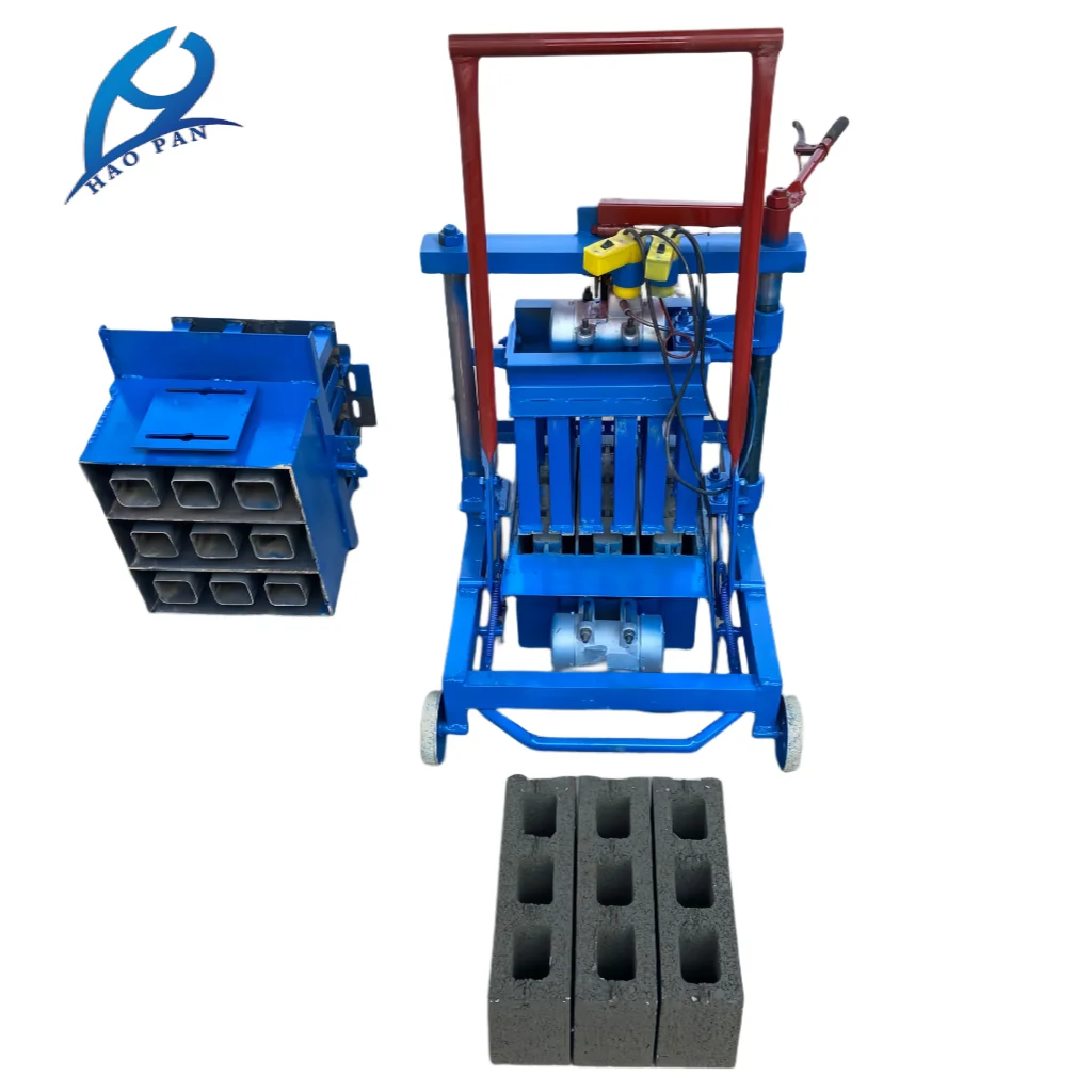 HPMS2-45 interlocking clay brick making machine brick pallet block making machine
