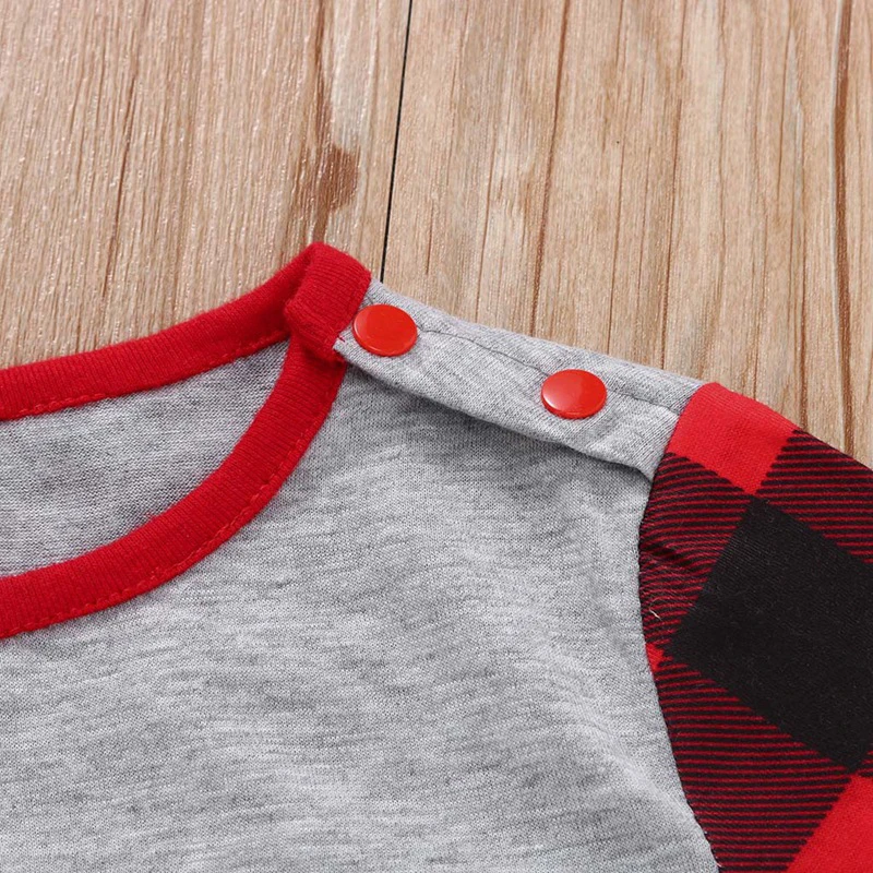  KKVVSS 6114 Christmas clothes man and women pajamas family sets piece children loose home wear casual wholesale kids
