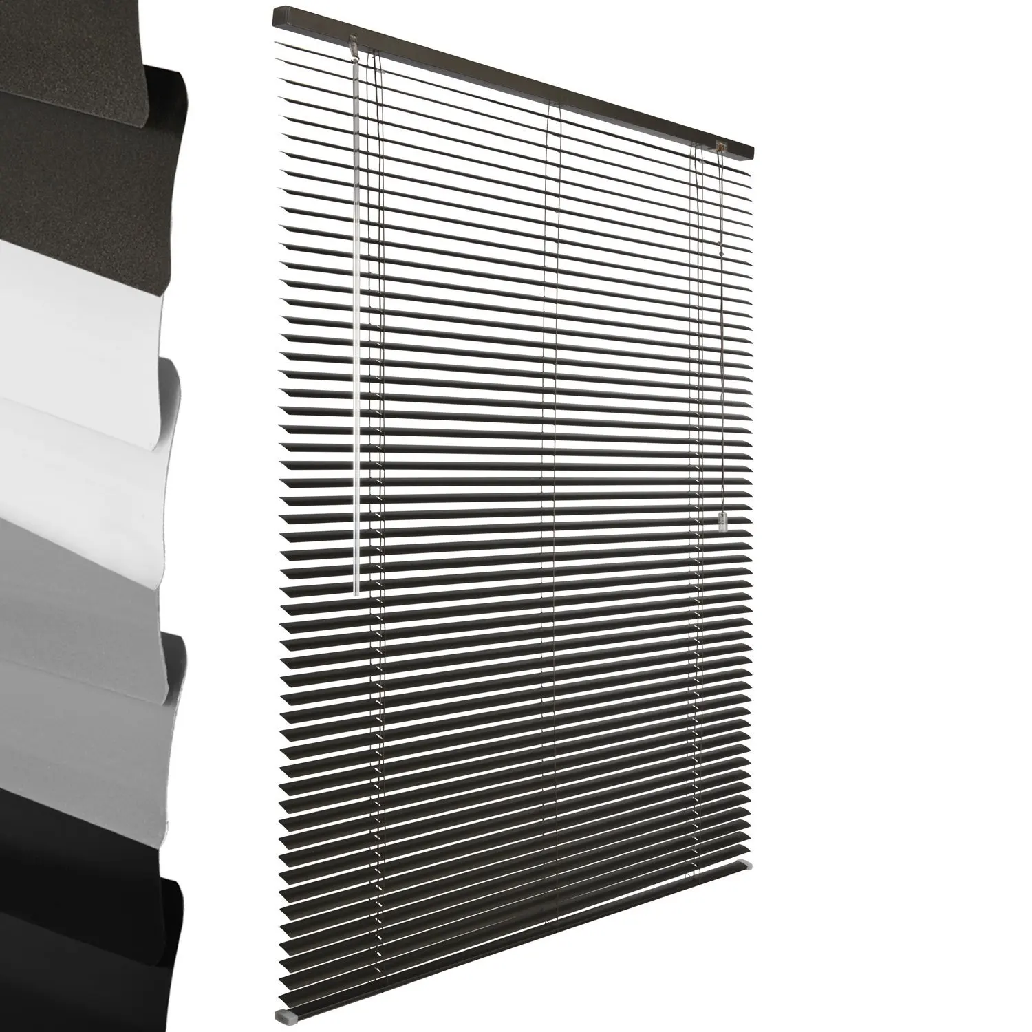 Aluminum Mini Blind 1 inch 25mm Cord and Wand Control USA UK Hot Sale