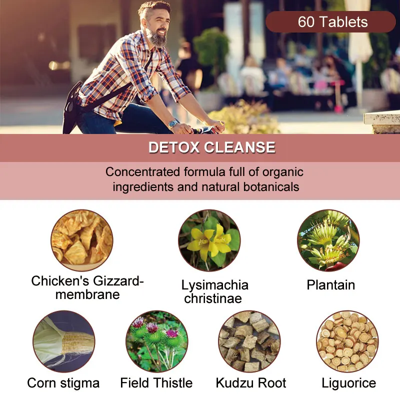Clean the kidneys and liver 1g*60 tablet/Bottle kidney cleaning products Daynee Kidney cleaning tablets