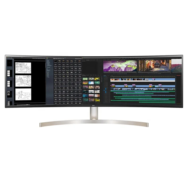  5K 5120x1440 разрешение Настольный игровой компьютер сенсорный экран панель LG дисплей 49 дюймов модуль