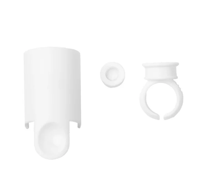 U-shaped lash root splitter for lash eyelash fan separator eyelash glue holder ring