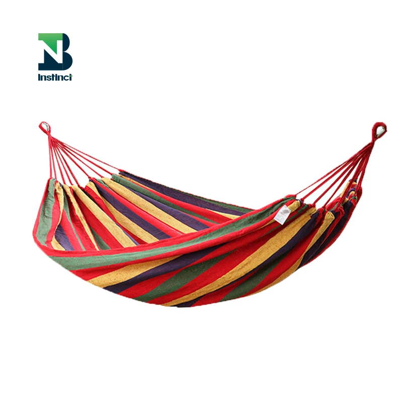 INSTINCT New Outdoor Camping Hanging Folding Knit Hammock hammock bed outdoor