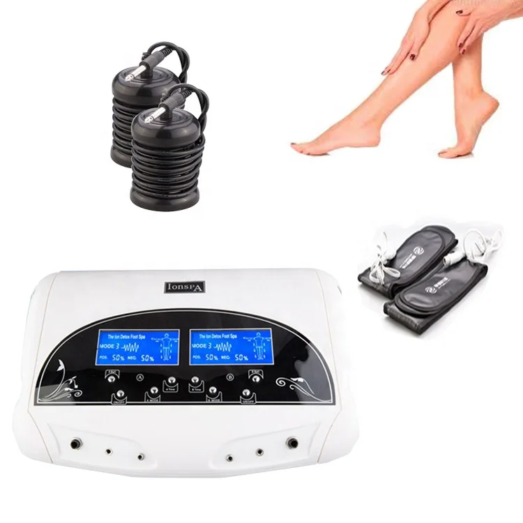 Negative Ion Waist Belt Detoxifying Device Dual Ionic Detox Foot Spa Machine