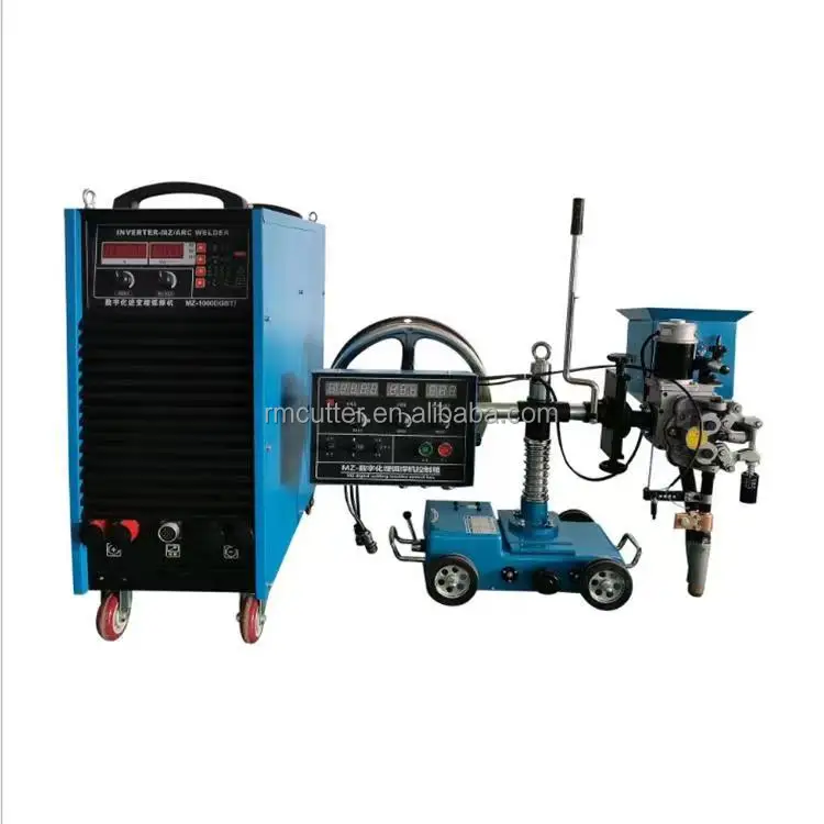 Submerged arc welder and welding trolley