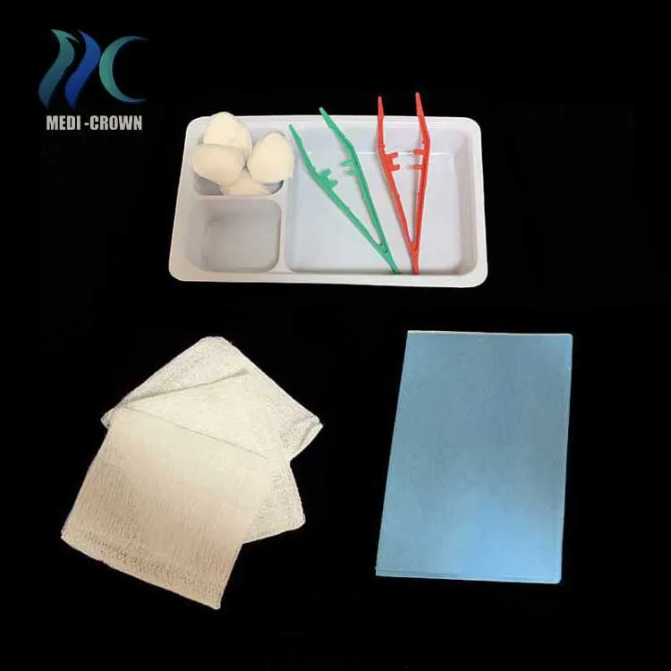 
OEM wound dressing disposable sterile urine catheterization kit 