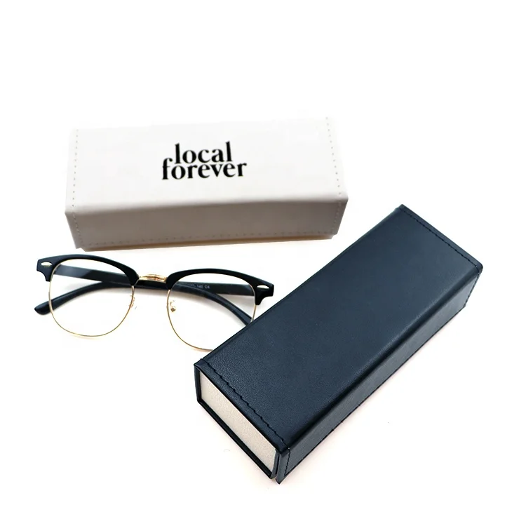 Foldable Rectangle Handmade Glasses Case  Unique Fold Sunglasses Packaging Boxes