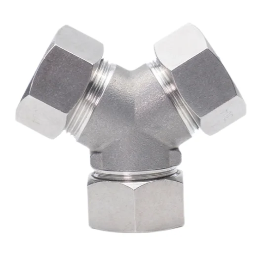 IP68 Waterproof Metal Conduit Accessories DPY Connector Flexible Conduit Stainless Steel Connector For Auto Parts