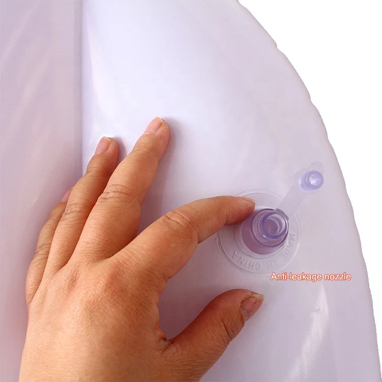 Outdoor inflatable mattress colorful rainbow ice-cream pool float mat floating row summer water party toy