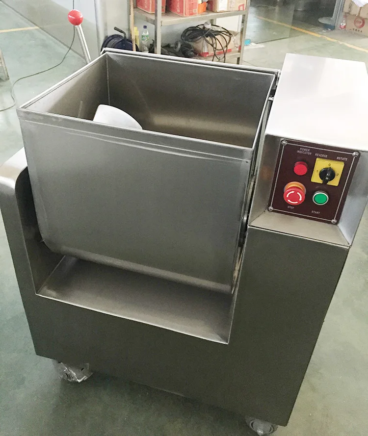 Industrial Vertical Sausage Mixer Dairy Cattle Feed Fertilizer Mixing Machine