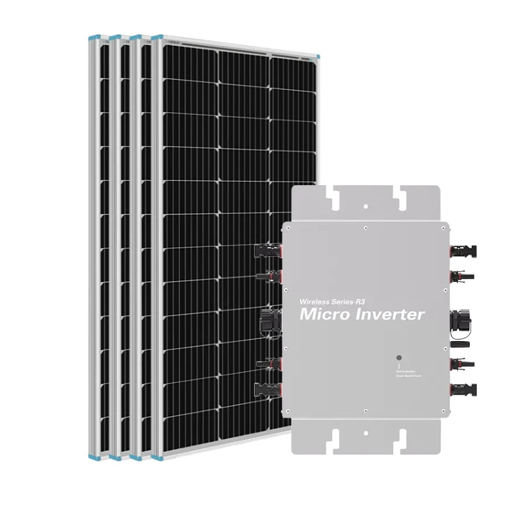 Solar power system 1200w 1400w 1600w 2000w 2400w 2800w Smart mini wifi monitoring solar panel power system grid tie