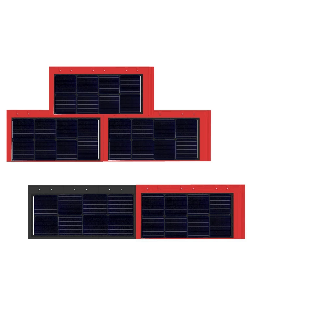  Лидер продаж черепица BIPV на солнечной батарее производитель систем лучшие цены Черепица На 10