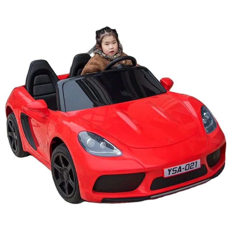 Children Car Electric Power Car Toys for Kids Baby Red Toy White Blue Battery Style Suit Plastic Color Remote Material Origin