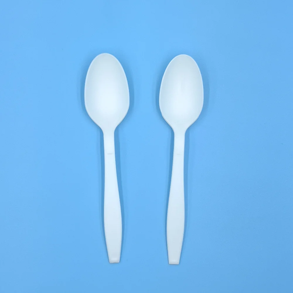 100% Biodegradable And Compostable Tableware Set Wrapped Knife Fork Flatware Sets