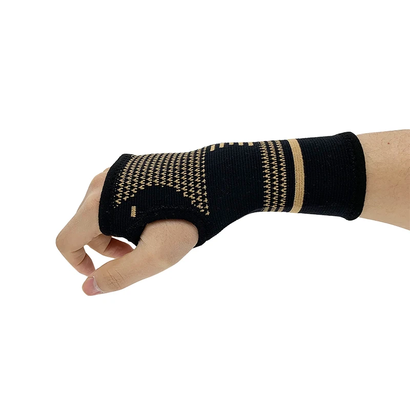 Cheap Price Compression Copper Wrist support Copper hand guard for Sports Workout Arthritis Relief
