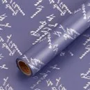 
Florist Supplies Embossed Flower Bouquet Christmas Holographic Palace Print Custom Wrapping Paper 