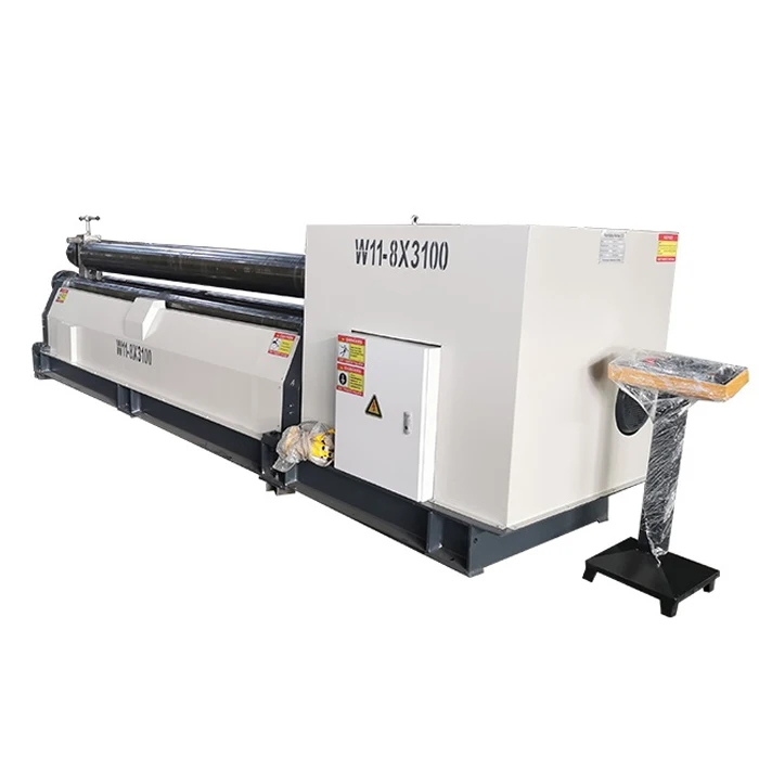 
wholesale 3 roller hydraulic bending steel plate rolling machine 