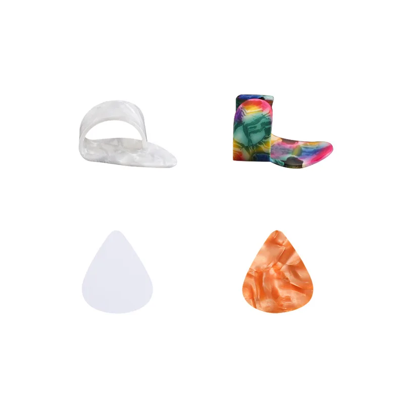 Multiple Color Choices Wear Resistant Wool Felt Ukulele Picks Ukulele Pick Can Custom Logo