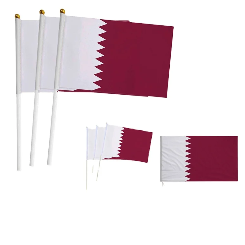 Customized bike safety flag pole bicycle sports flag with fiber glass pole