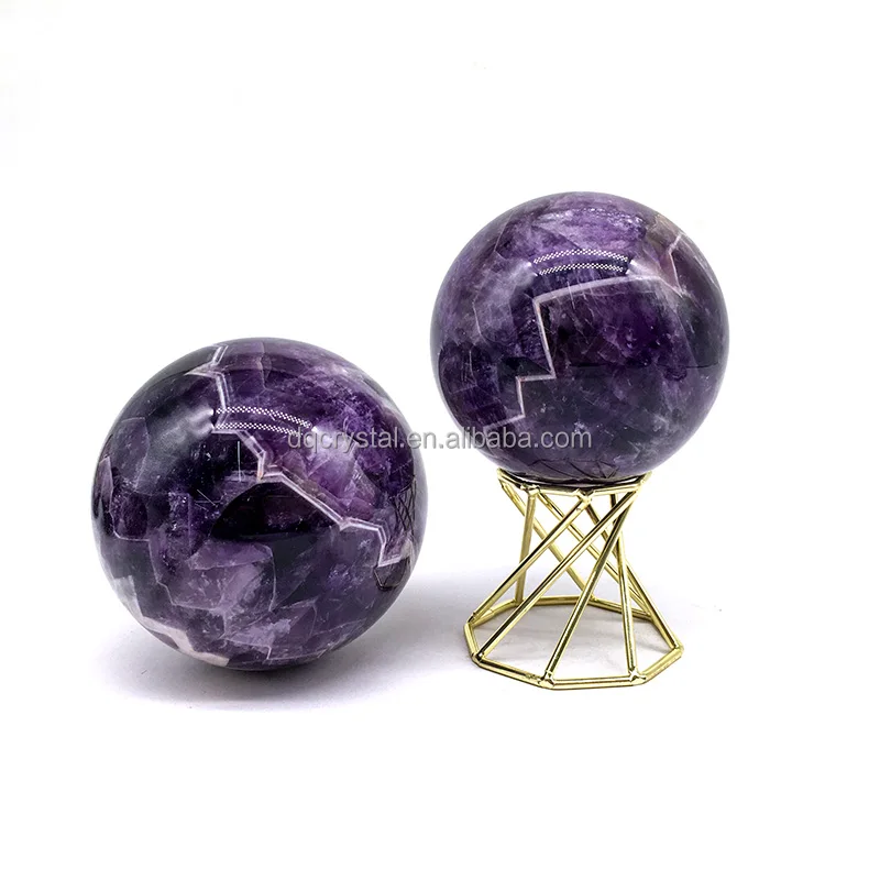 wholesale cheap price crystal ball big size amethyst dreamy sphere purple color amethyst crystal ball for decoration
