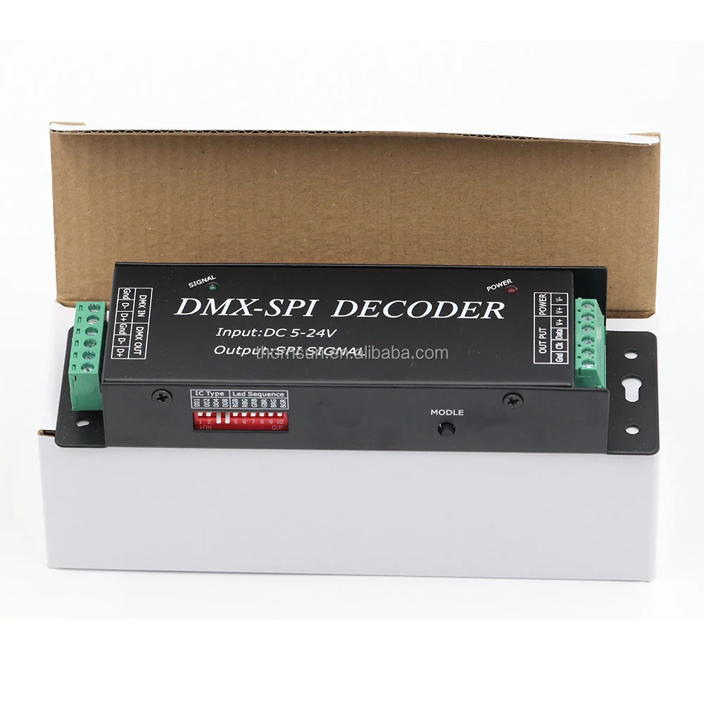 Цифровые точки по умолчанию DMX-декодер 512 от DMX до