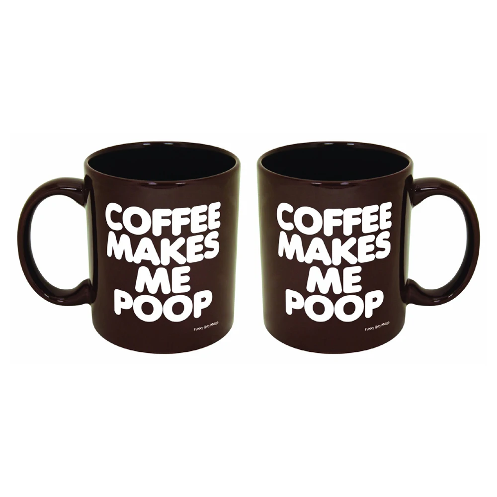 New High quality customized 12.8oz funny ceramic coffee mug brown coffee mugs luxury ceramic