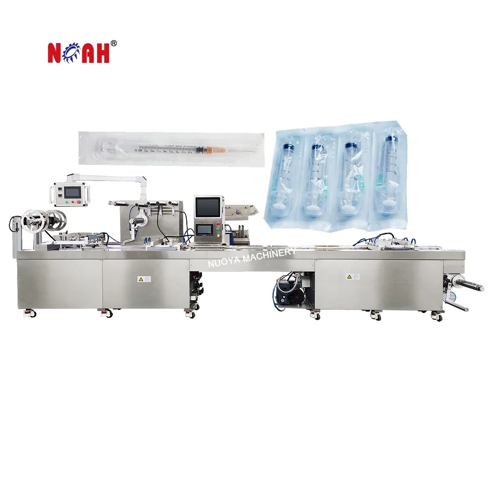 DPB-420 Pharmaceutical syringe automatic blister paper packaging machine
