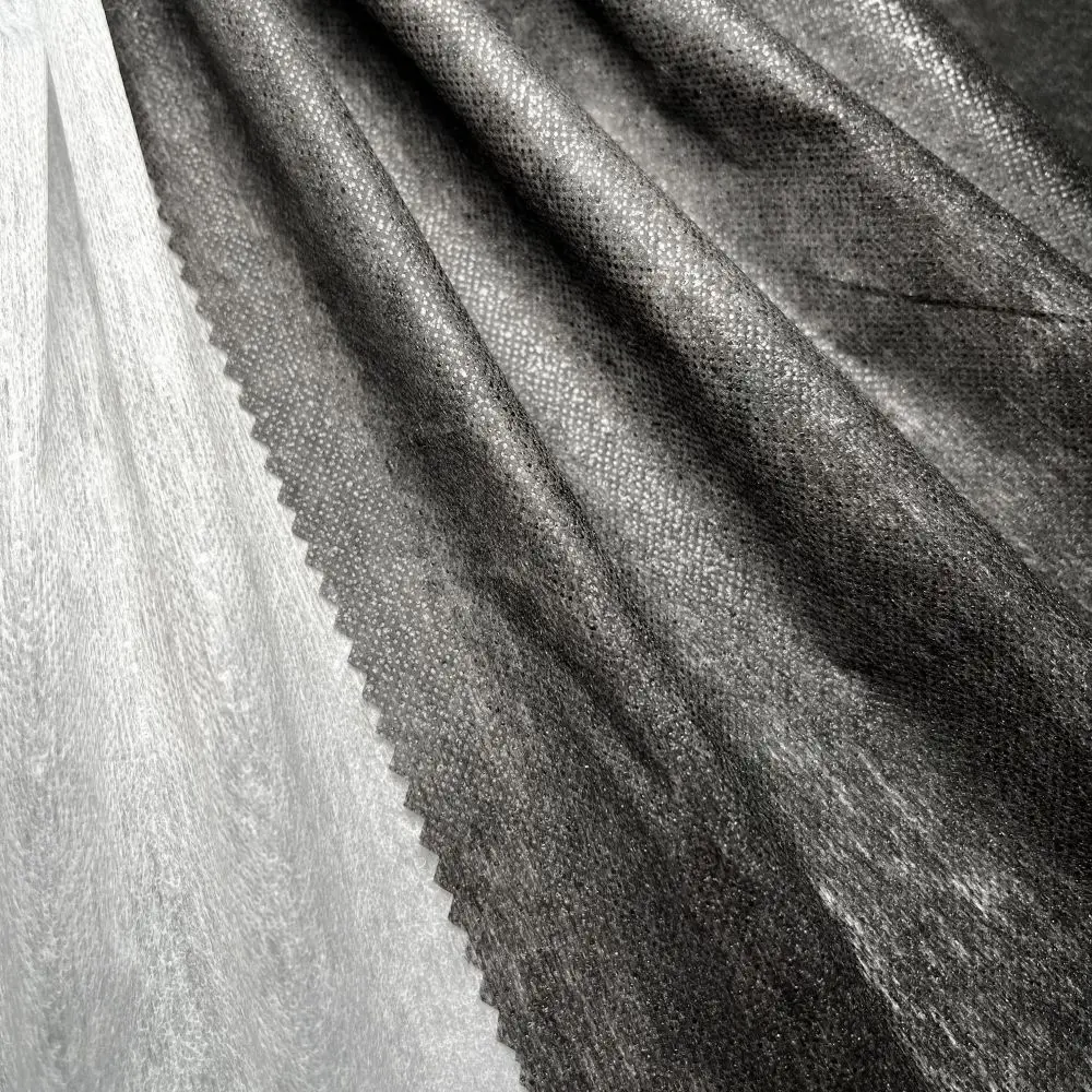 Factory Direct Sale Scatter Dot Thermal Bond Fuse Non Woven Fusible Interlining For Garment