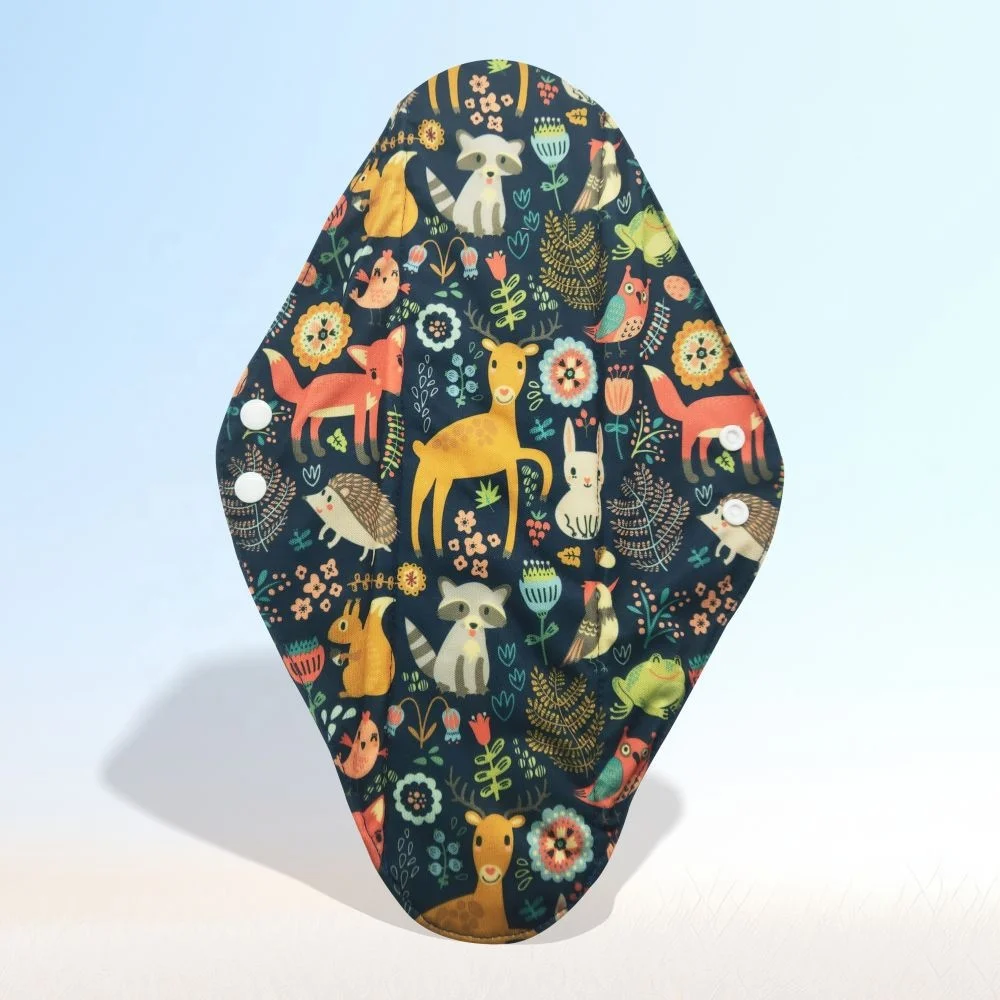 Customized Reusable Menstrual Cloth Women Feminine Hygiene Pad Menstrual Pads Sanitary Pads