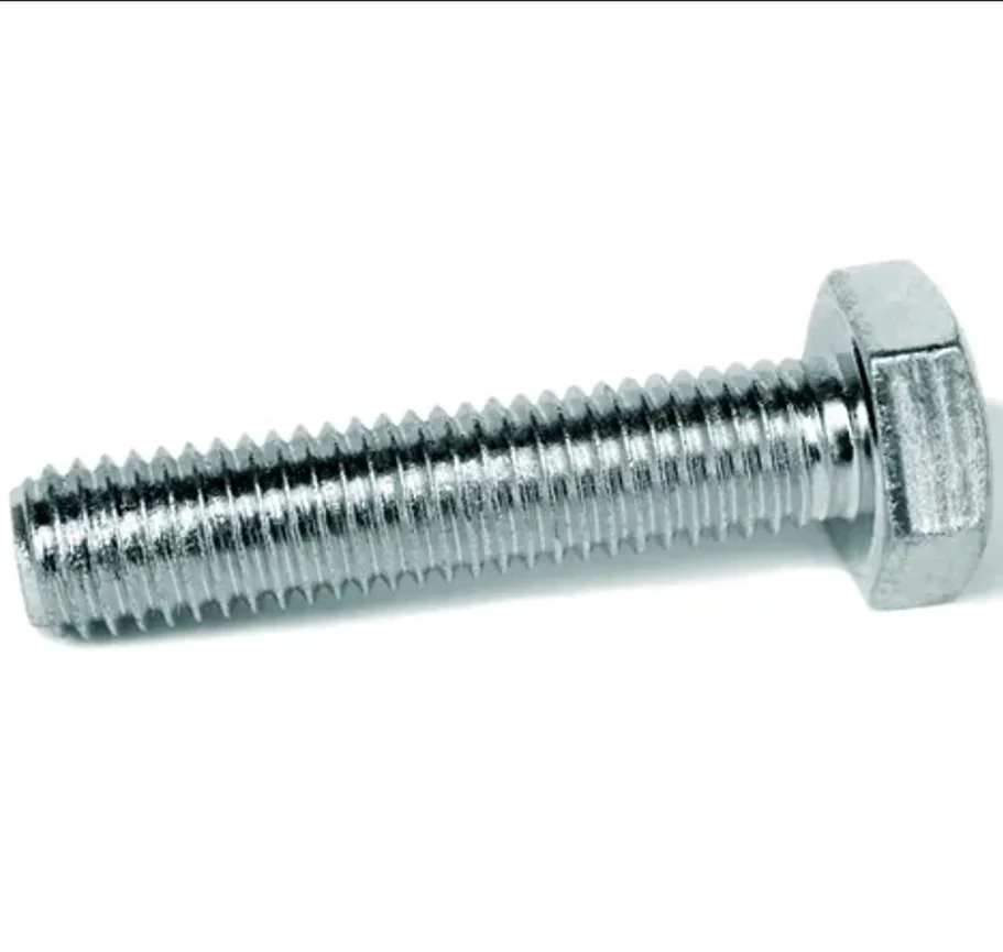 Fastener bolt ANSI/ASME standard 5/16 inch hex bolts grade 2 A307 blue white zinc galvanized black