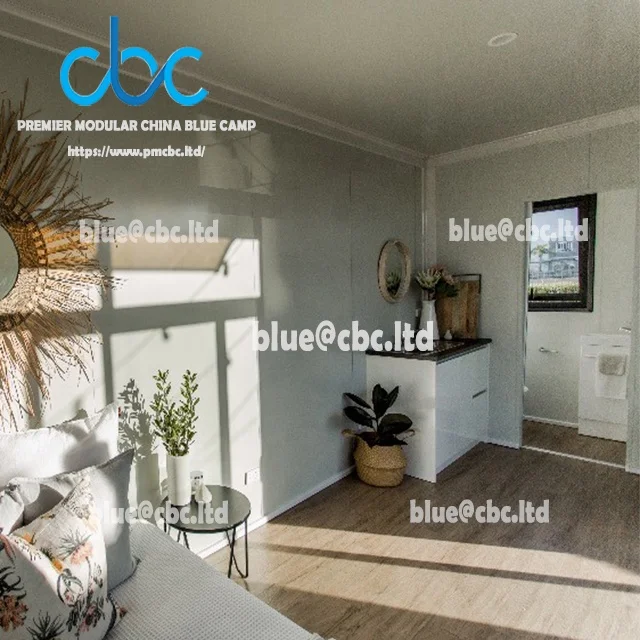 High quality prefabricated 4 bedroom container house home apartment