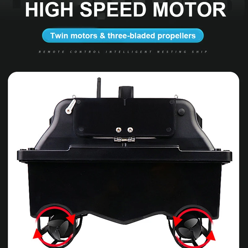 Новый дизайн ночник 3 hopper GPS рыболокатор RC дистанция авто дистанционное управление рыболовная приманка