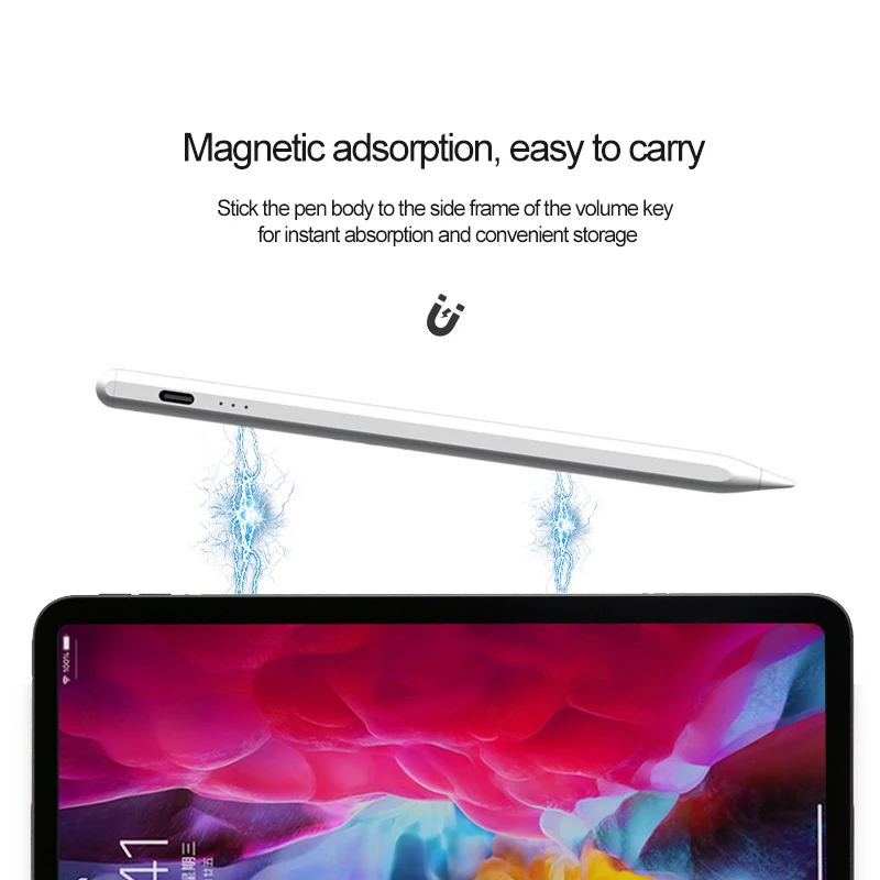 Палм отказ емкостный планшет сенсорный экран Активный стилус для ipad apple карандаш с функцией