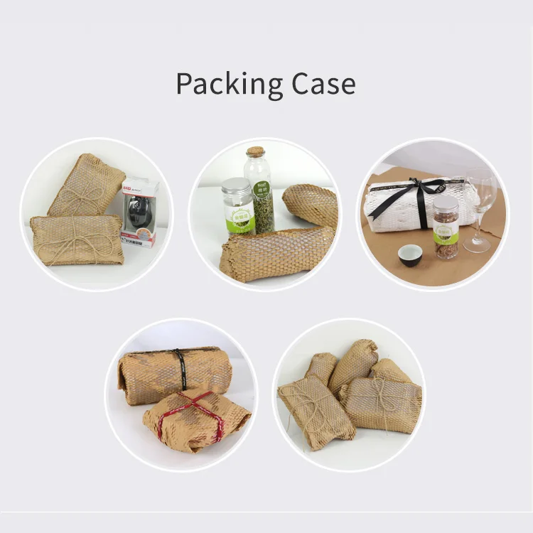 Новый Compostable упаковочный материал сотовая бумага амортизирующая упаковка