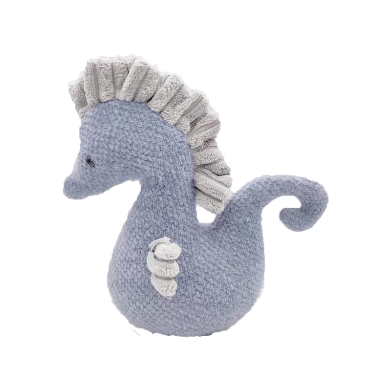PP Cotton Sea Horse Design Cute Custom Plush Toy Stuffed Animal Baby Toys for Gifts