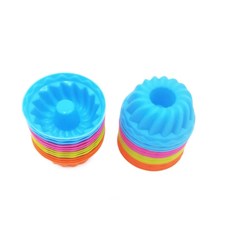 Kitchen Tool Silicone Bakeware Bread Mold Pans Silicone Muffin Cups Cake Mould