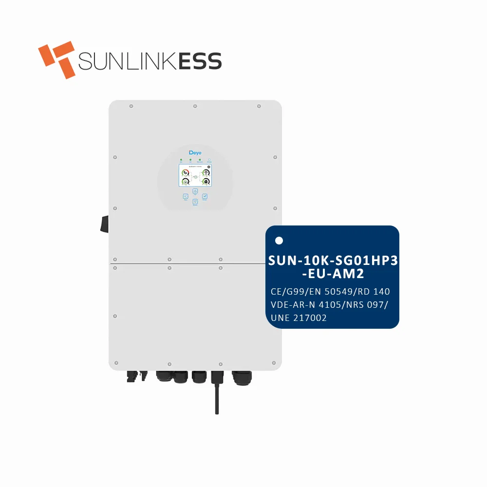 SUN-6K-SG01HP3-EU-AM2 Solar Inverter High Efficiency 6Kw Hybrid Power Inverter 6000W Hv Inverter Battery
