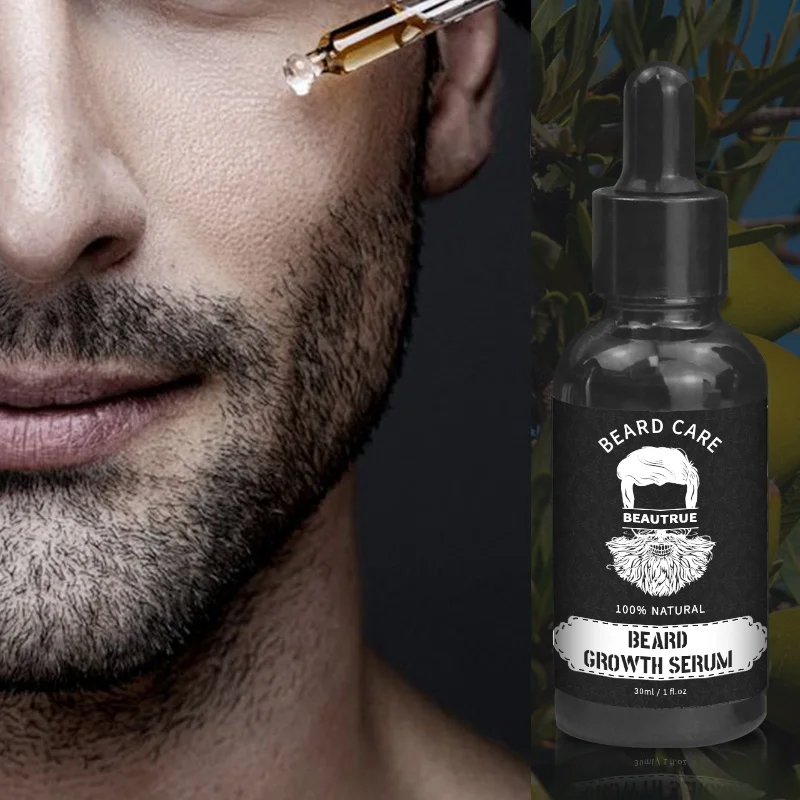 Mens Grooming Skin Car Moisturizing Beard Growth Care Kit Private Label Wax Beard Balm Oil Care Kit