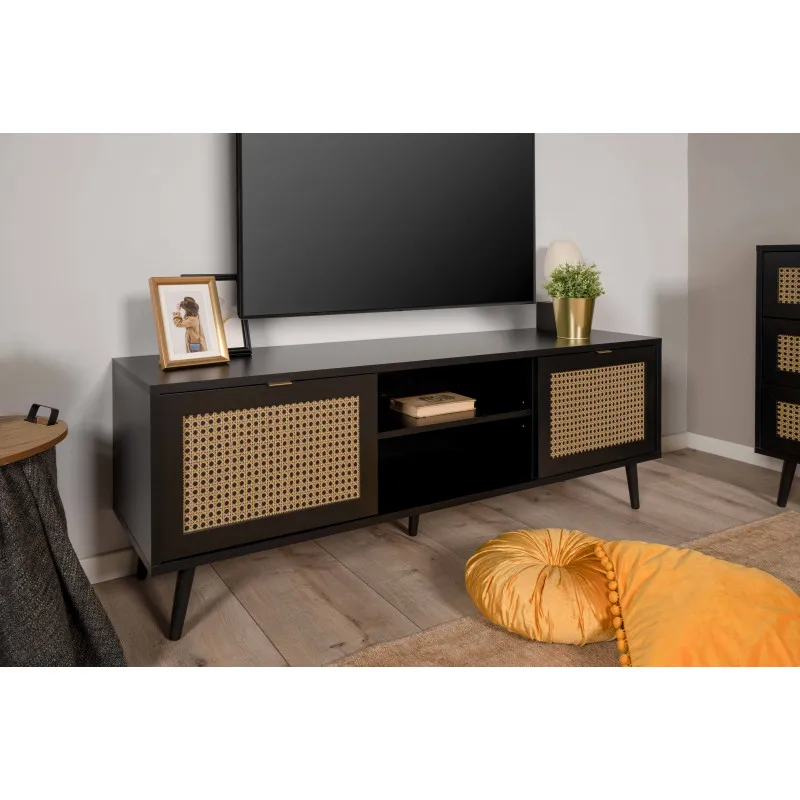Wholesale Design OAK TV Cabinet Console Wooden Tea Table And Tv Cabinet Combination With Drawer Furniture for Living Room