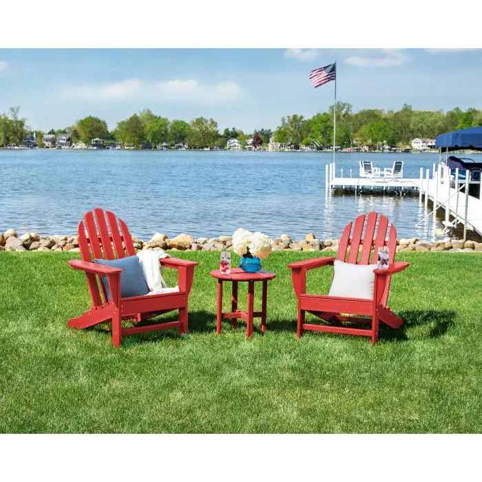 Waterproof outdoor furniture garden set plastic folding adirondack beach chair