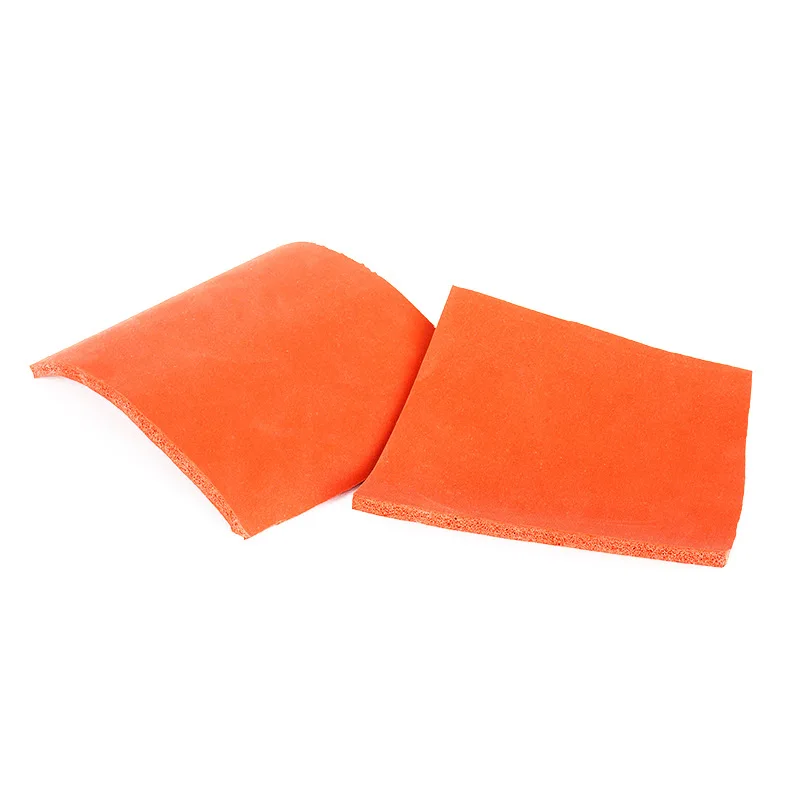 Sponge board silicone foam board high-density high-elasticity foam silicone pad 8mm 10mm thickness Rubber 3M back glue adhesive