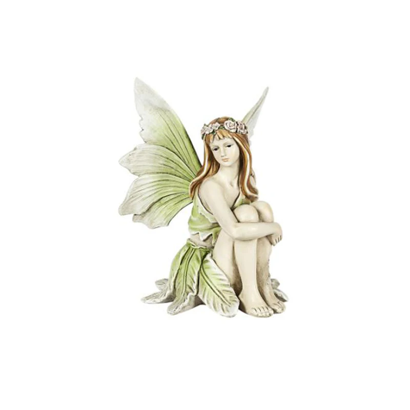 Handiwork Resin fairy Outdoor Garden Statue Sculpture