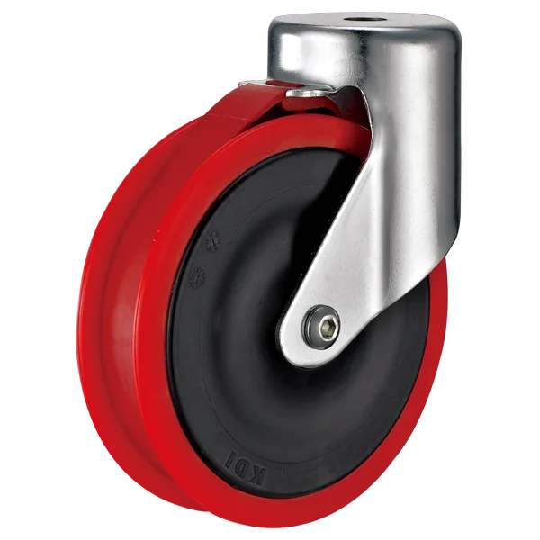 Plastic PU Wheel Elevator Swivel  Caster wheels