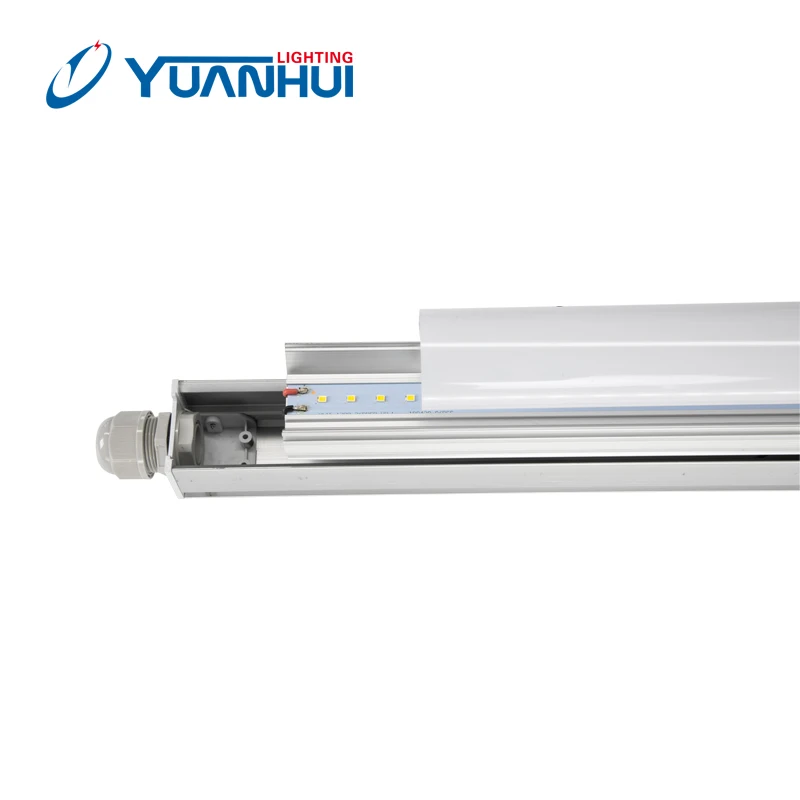 IP20 led batten light with emergency and Microwave sensor  LED Waterproof light